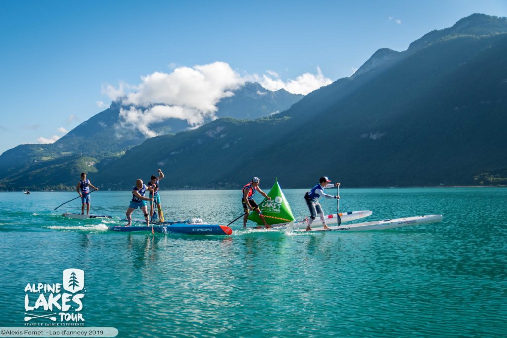 Championnats de France SUP Race eaux interieures Talloires lac d'Annecy 2020