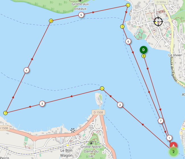 Second lap for the Junior competitors