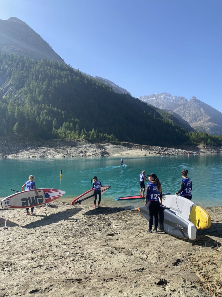 alpine paradise race depart de la course