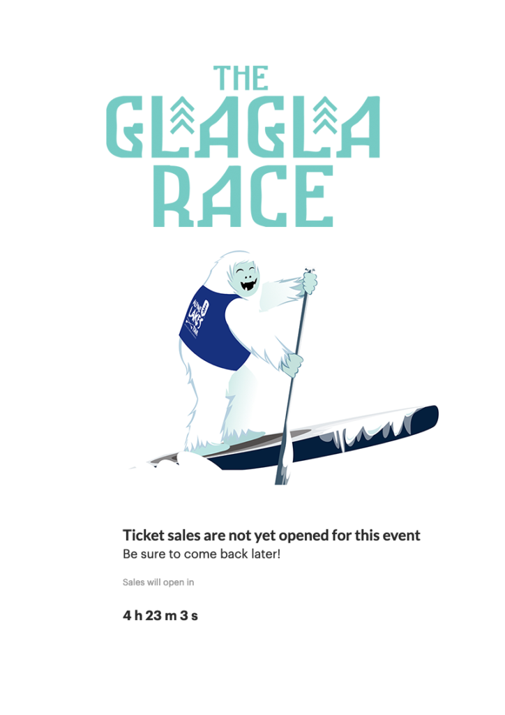 GlaGla Race registration opening !