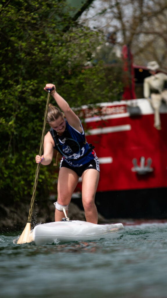 Olympe Vernede winner in the women's category