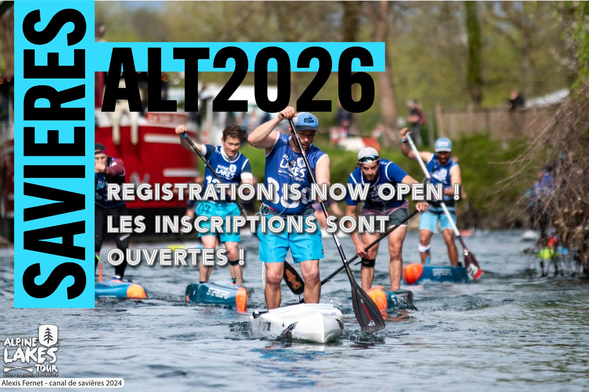 Alpine Lakes Tour Canal de Savières 2026