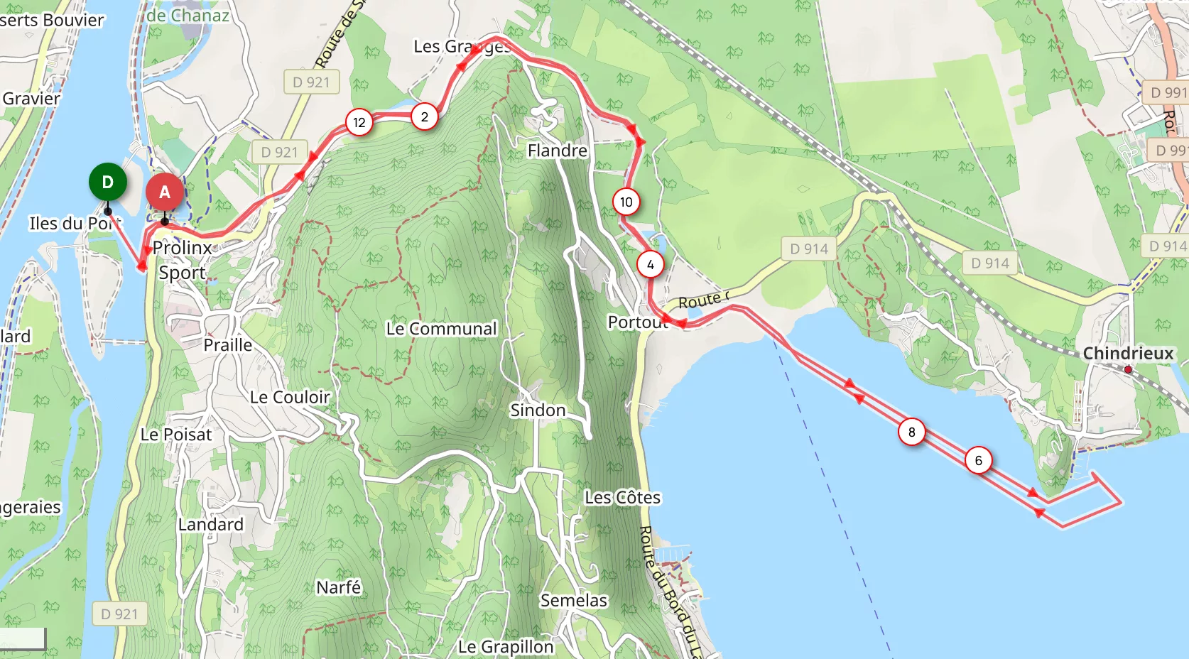 Parcours Longue Distance Savières