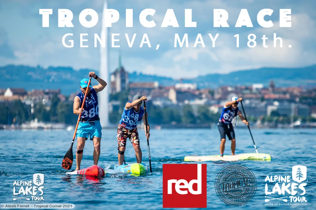 alpine lakes tour étape sur le lac Léman à Genève le 18 mai 2025