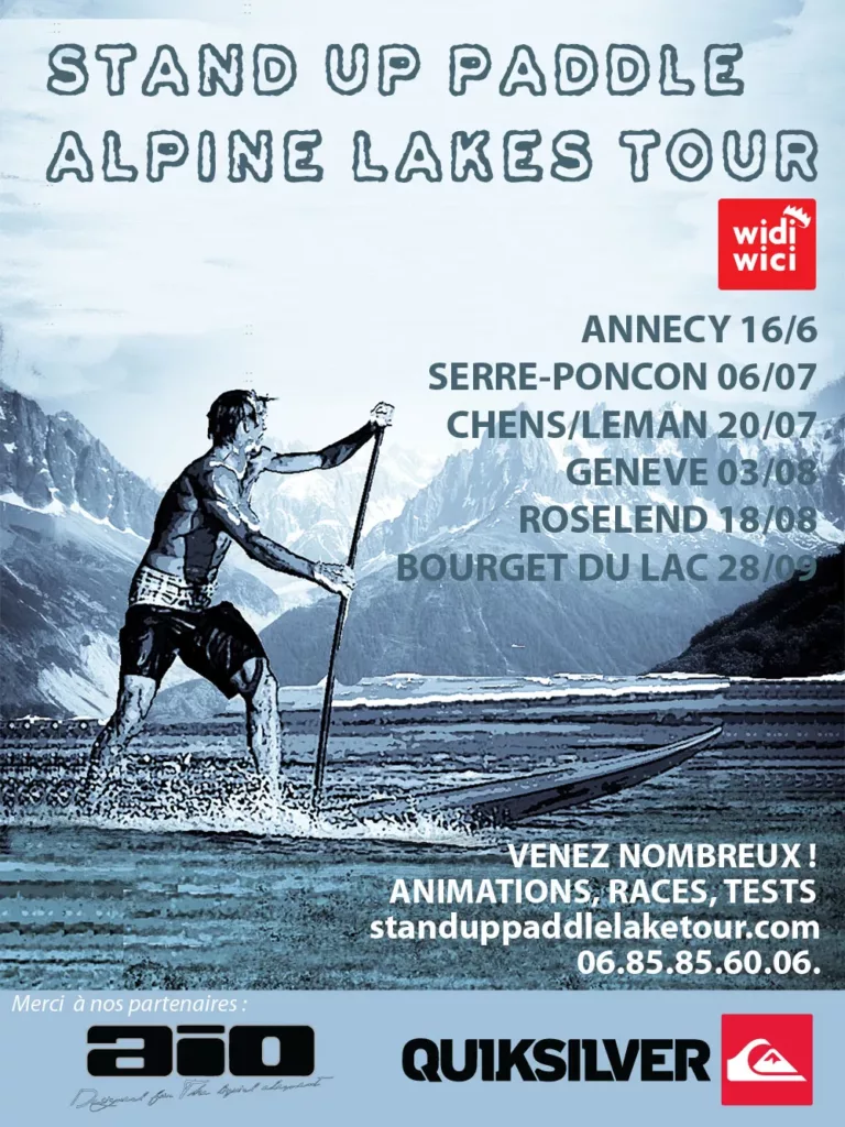 affiche Alpine Lakes Tour 2013