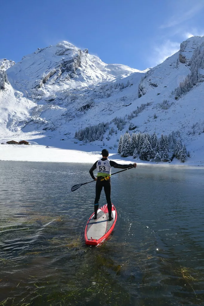 Lac des Confins sous la neige 2013