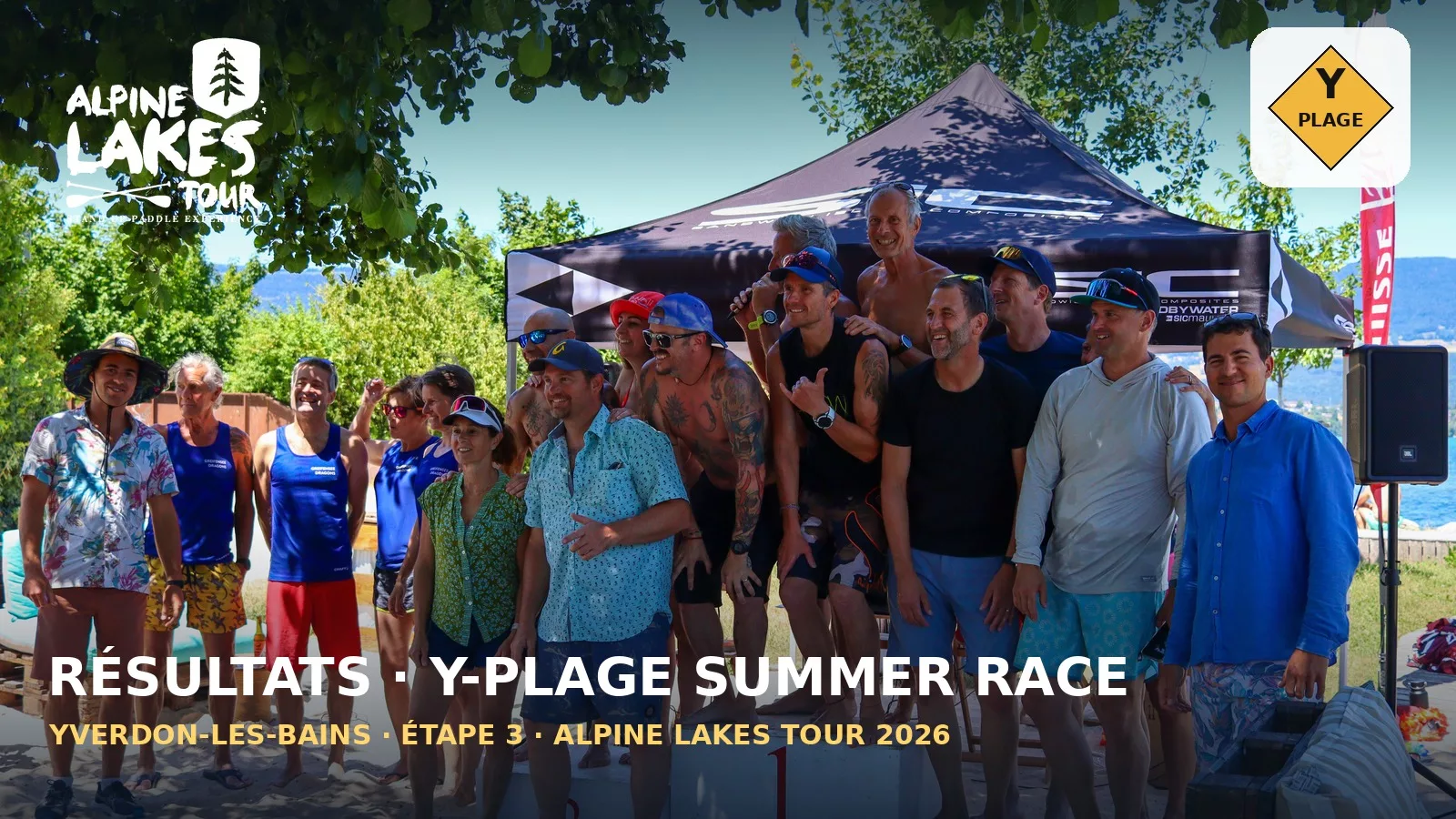 Résultats Y-Plage Summer Race Yverdon 2026