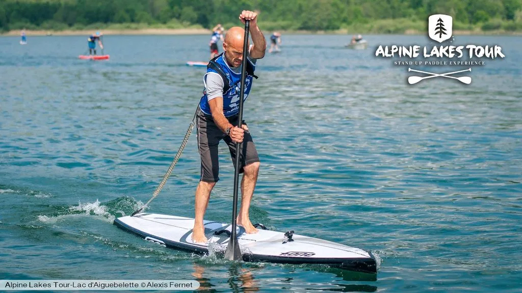 La Flat Race sur le lac d'Aiguebelette en 2015